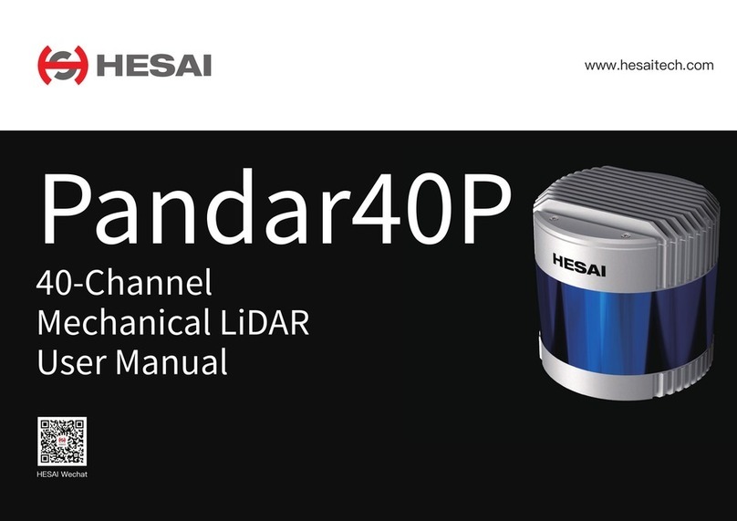 Hesai Pandar40P User manual
