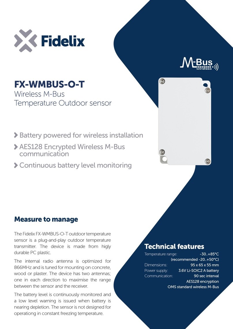Fidelix FX-WMBUS-O-T quick start guide