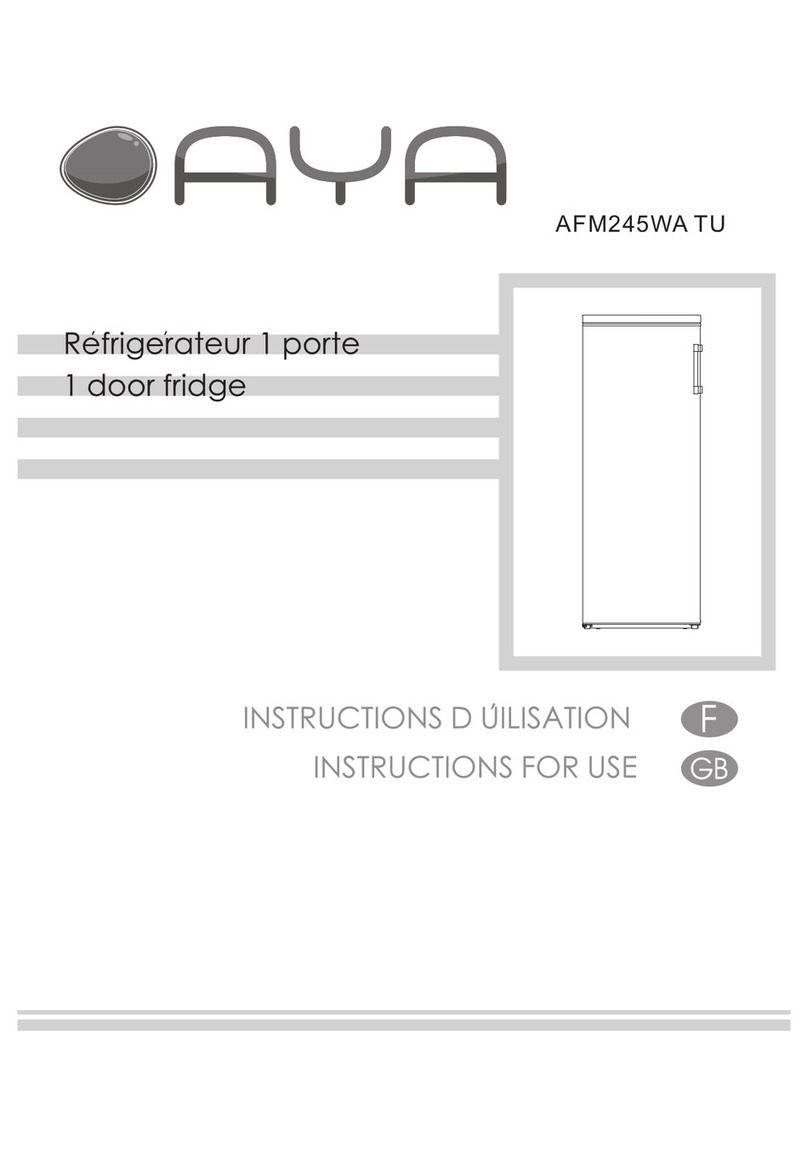 AYA AFM245WA TU Instructions for use