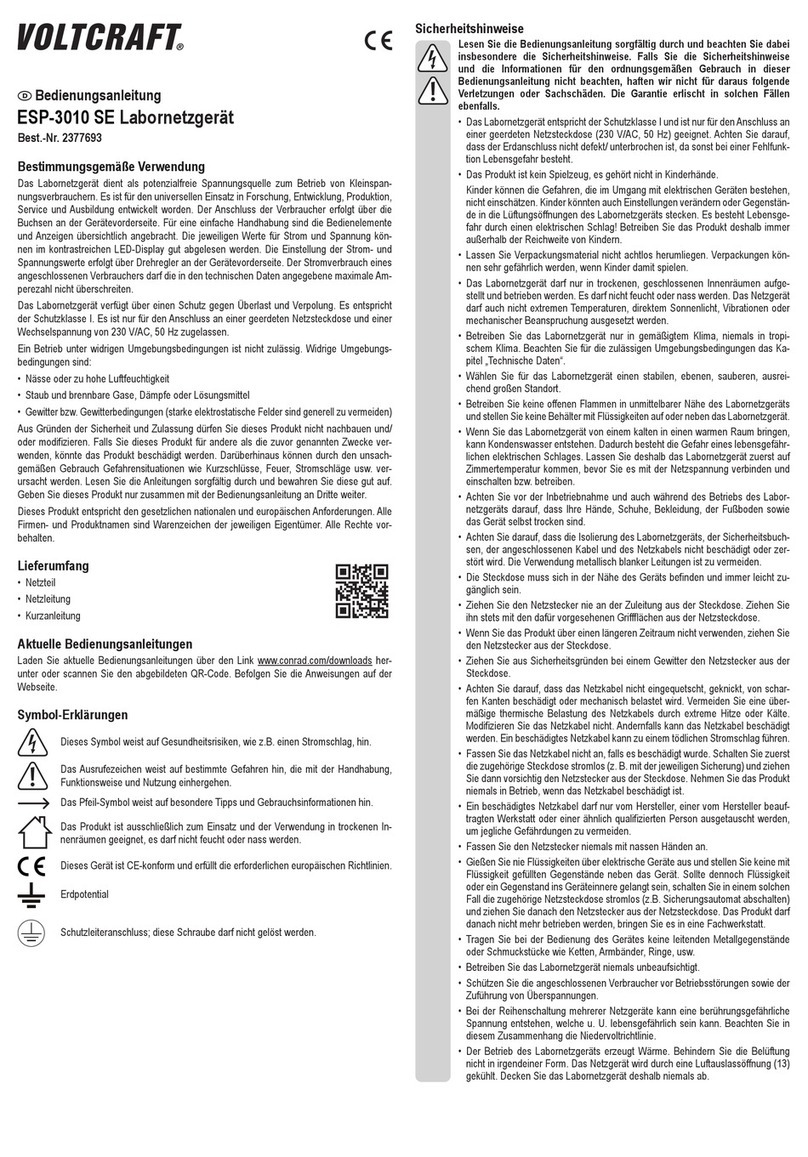 VOLTCRAFT 2377693 operating instructions