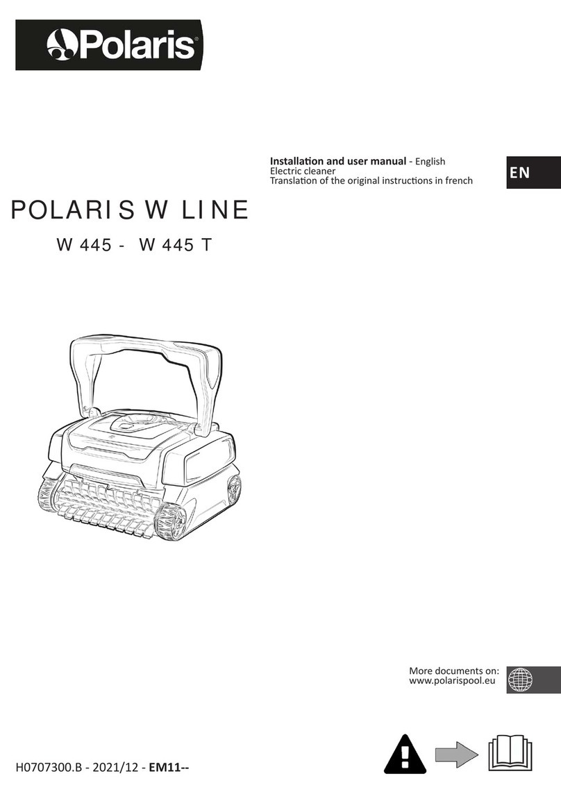 Polaris W 445 User manual