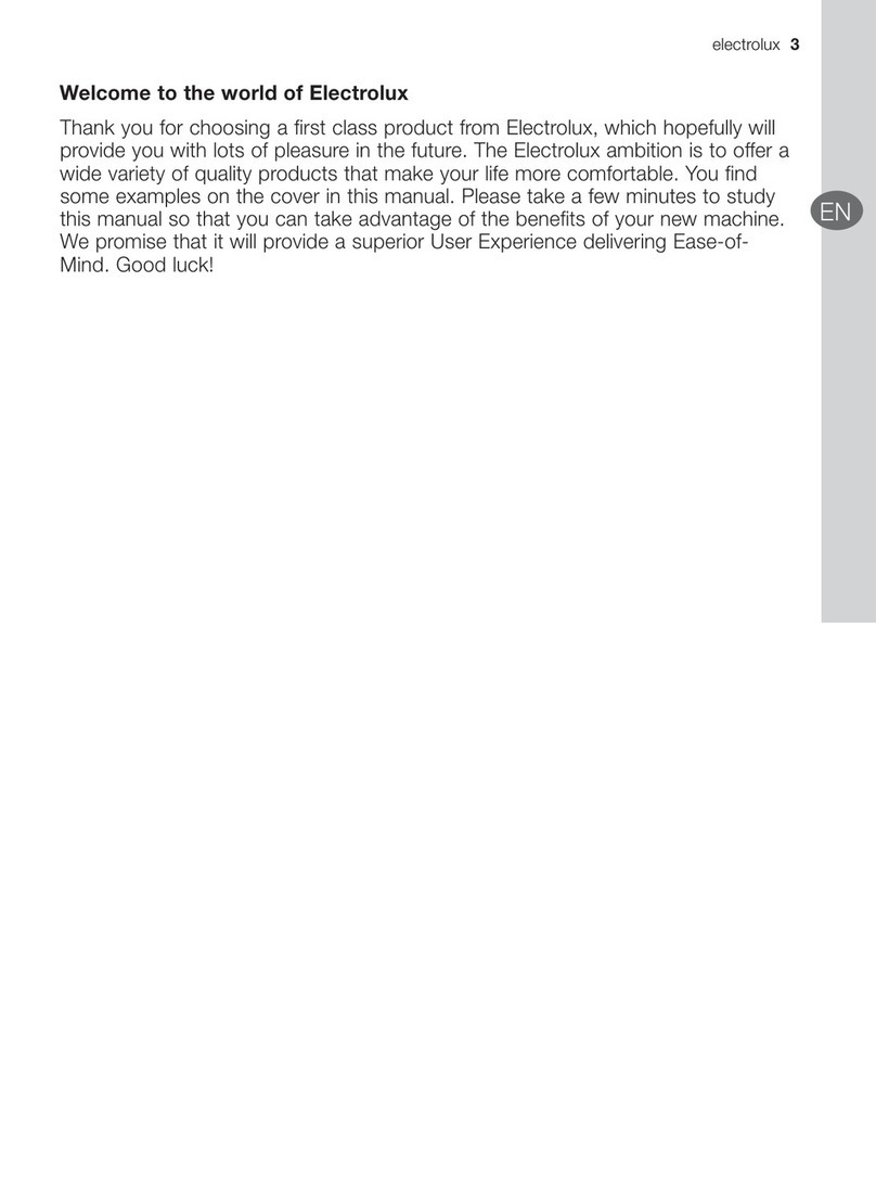 Electrolux EWW1274 User manual