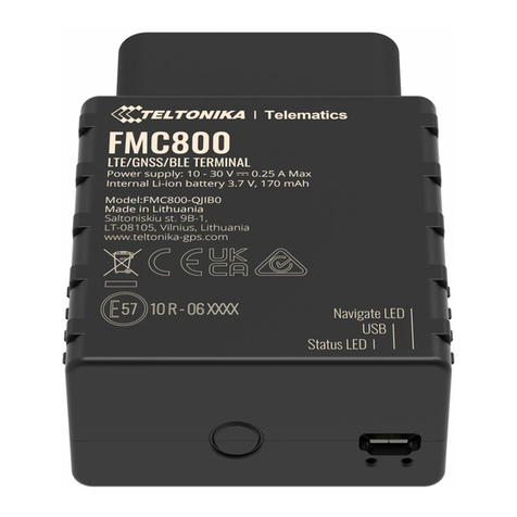 Teltonika FMC800 Quick manual