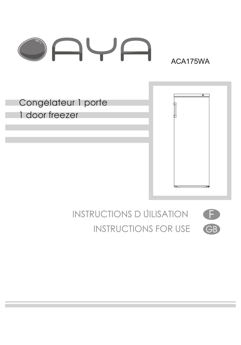 AYA ACA175WA Instructions for use