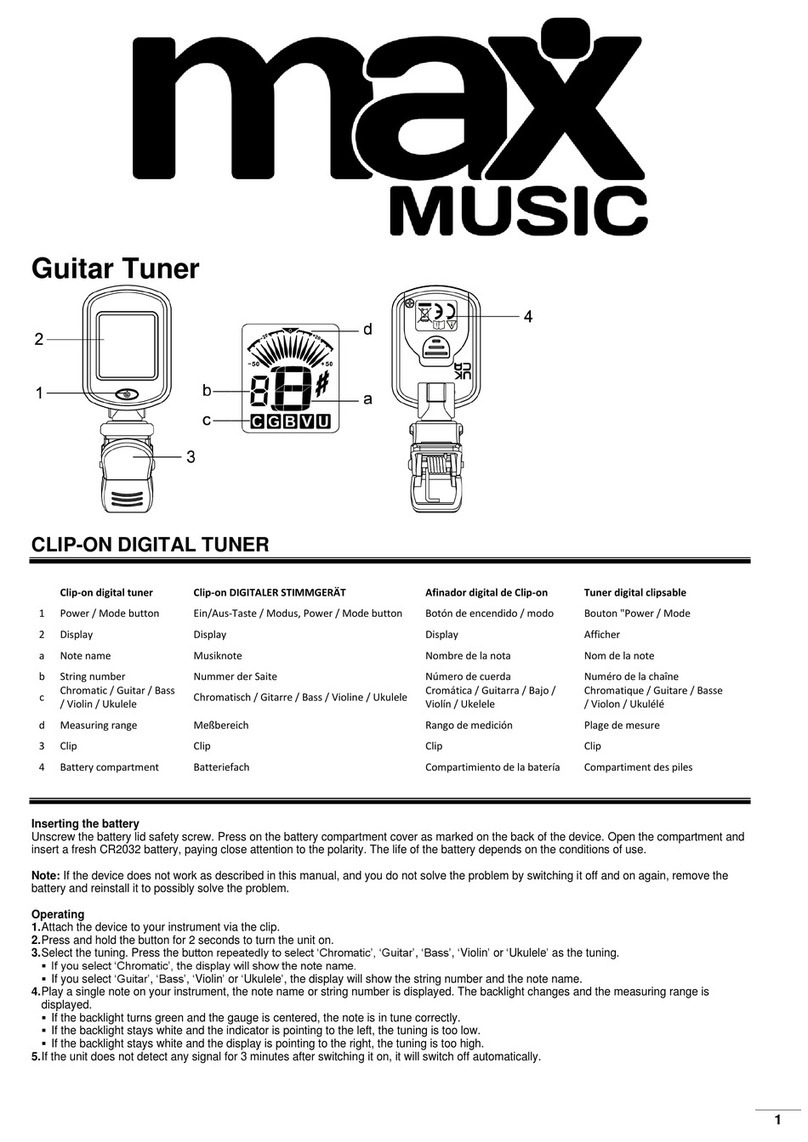 Max Music 173.223 quick start guide
