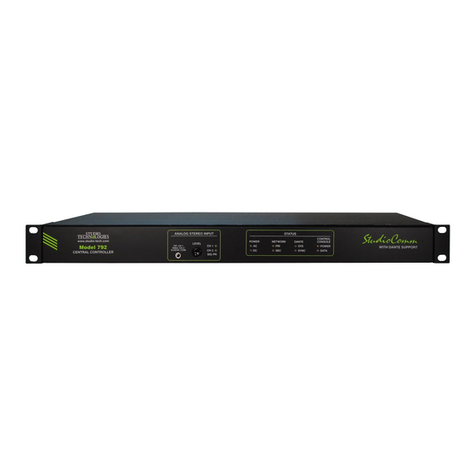 StudioComm Dante 792 user guide