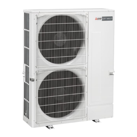 Mitsubishi Electric CITY MULTI PUMY-P250YBM2 User manual Mitsubishi Electric CITY MULTI PUMY-P250YBM2 User manual