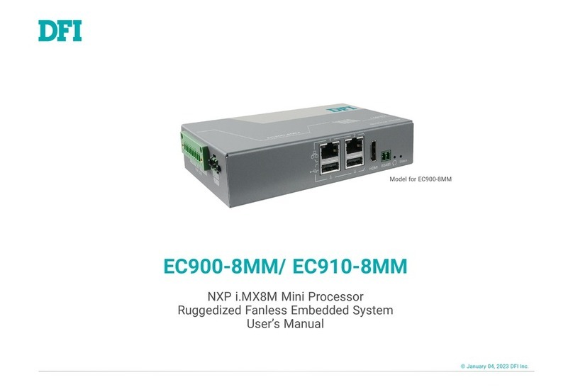 DFI EC900-8MM User manual