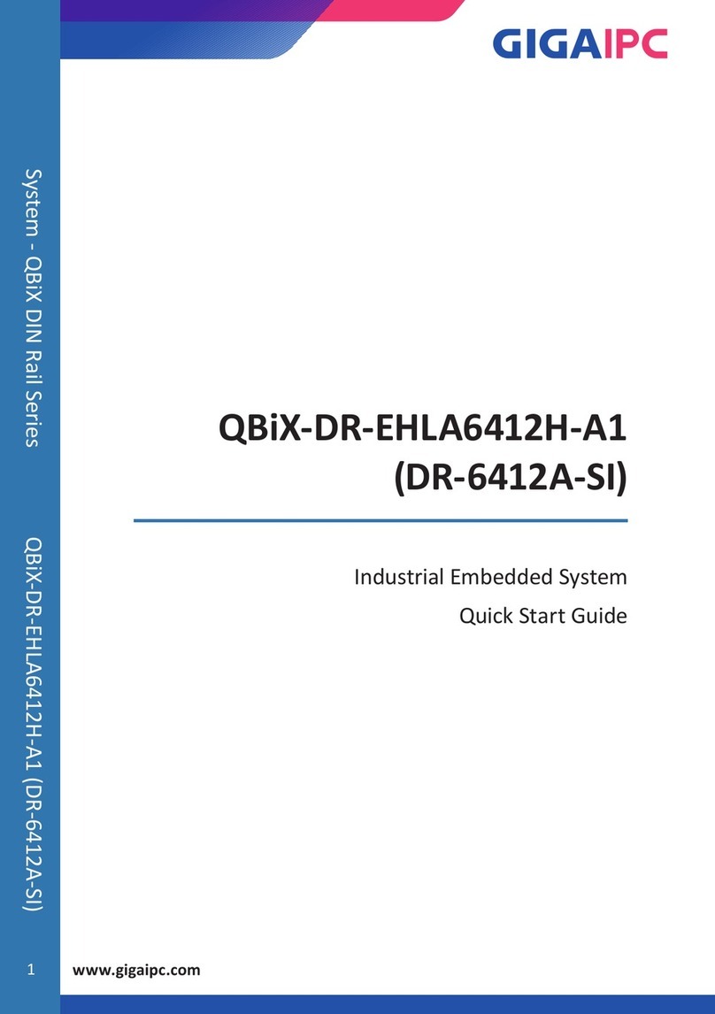 GIGAIPC QBiX-DR-EHLA6412H-A1 User manual