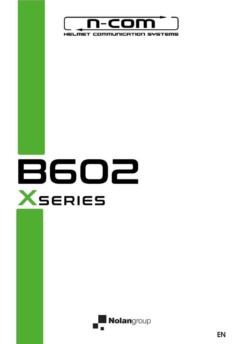 Nolan N-Com X Series User manual