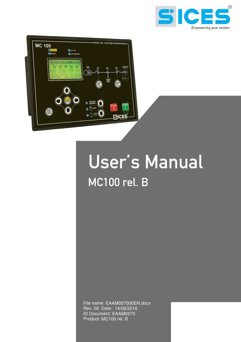 Sices MC100 User manual