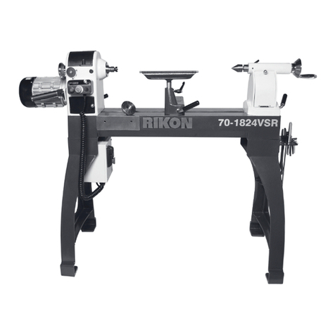 Rikon Power Tools 70-1824VSR Operator's manual