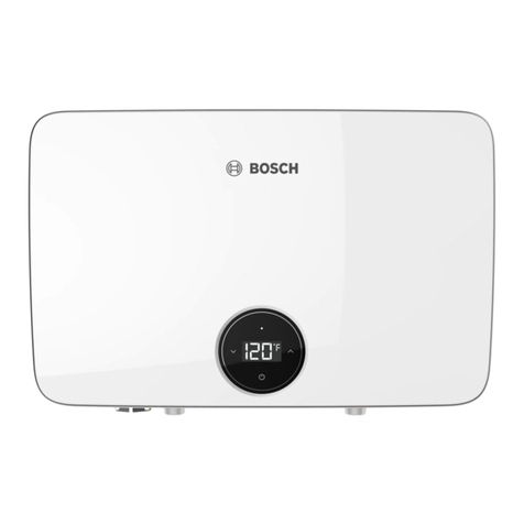 Bosch TRONIC 6100 C installation manual