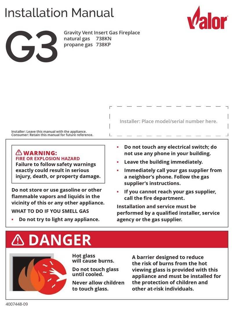 Valor Legend G3 User manual Valor Legend G3 User manual