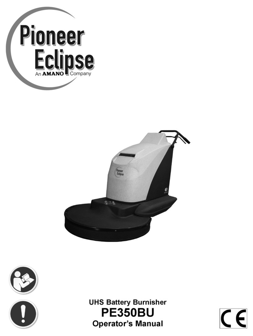 Amano Pioneer Eclipse PE350BU User manual