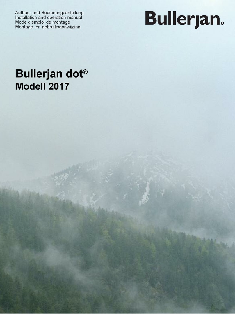 Bullerjan dot 2017 Installation and operation manual