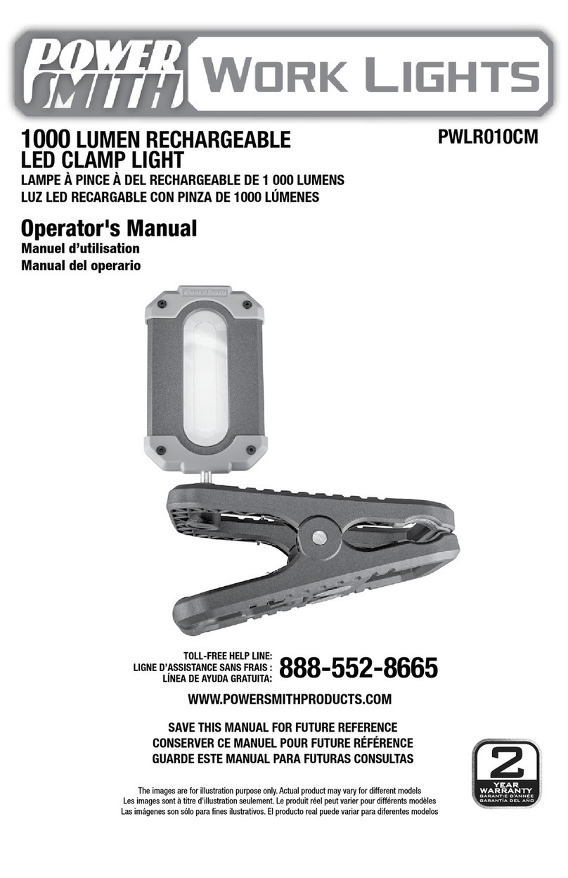 PowerSmith PWLR010CM User manual