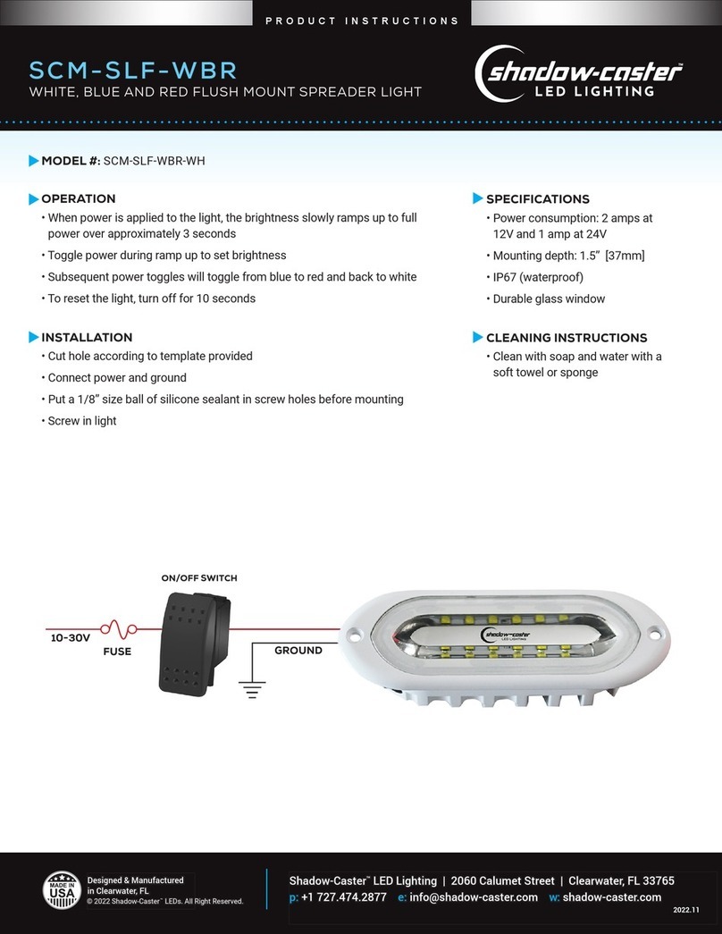 Shadow-Caster SCM-SLF-WBR Product instructions