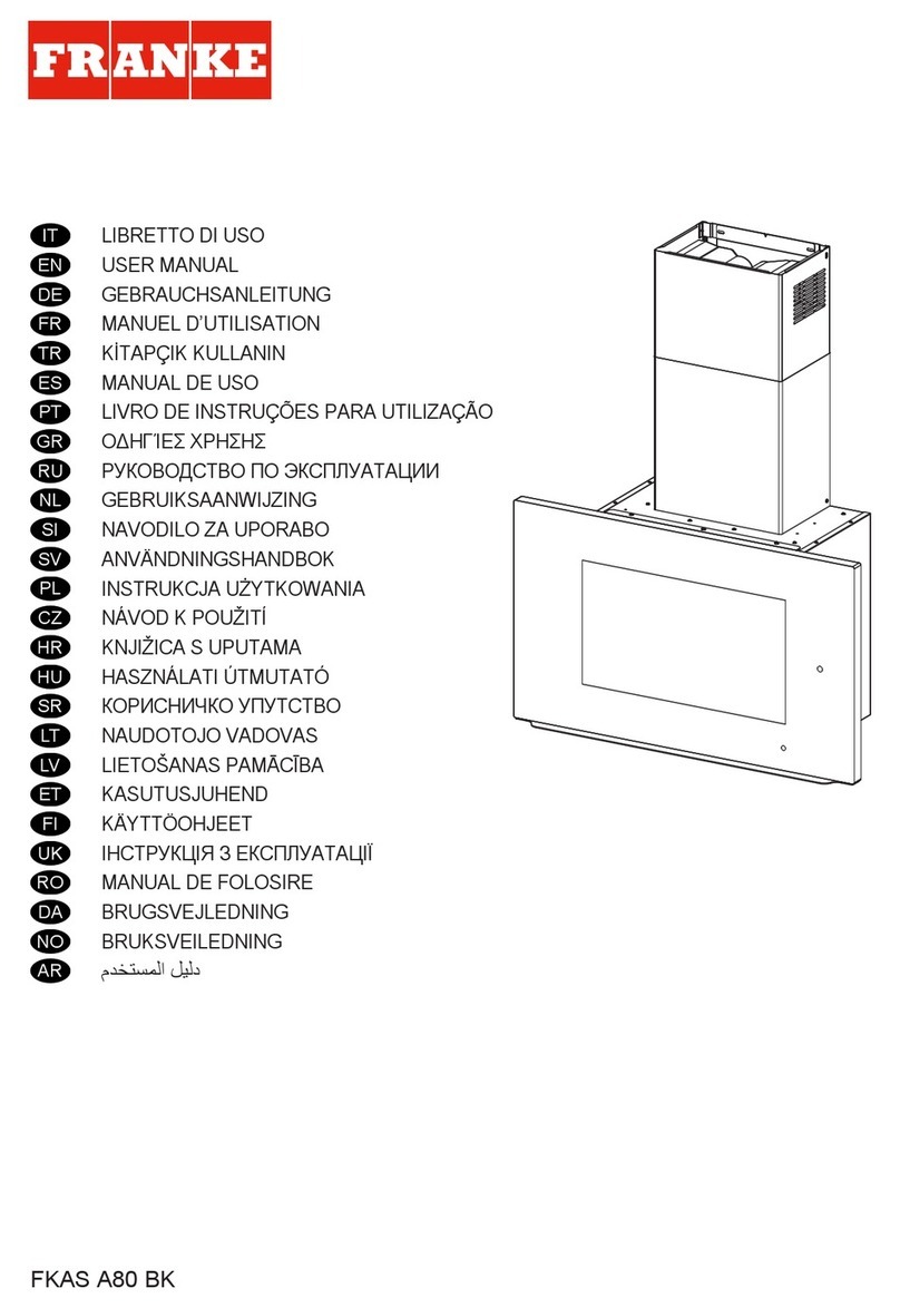 Franke FKAS A80 BK user manual
