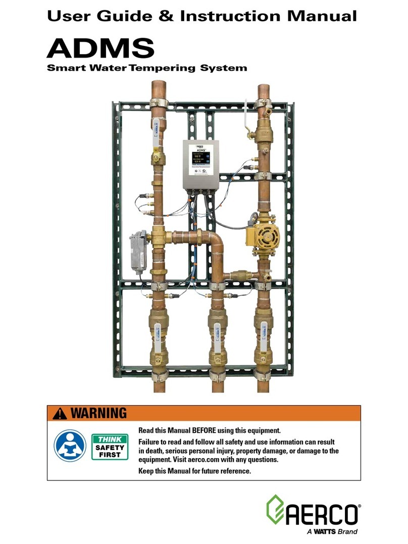 Watts AERCO ADMS Series User manual