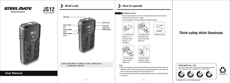 Steel mate JS12 user manual