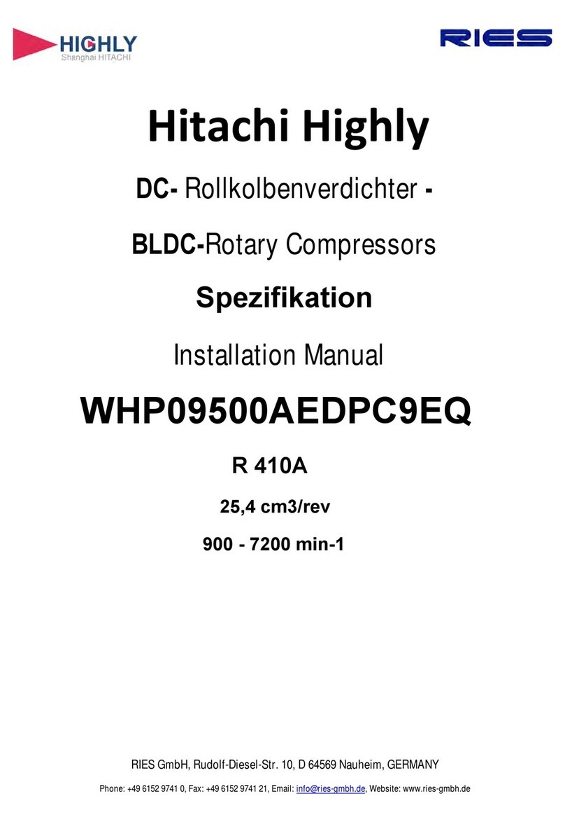 Hitachi WHP09500AEDPC9EQ User manual