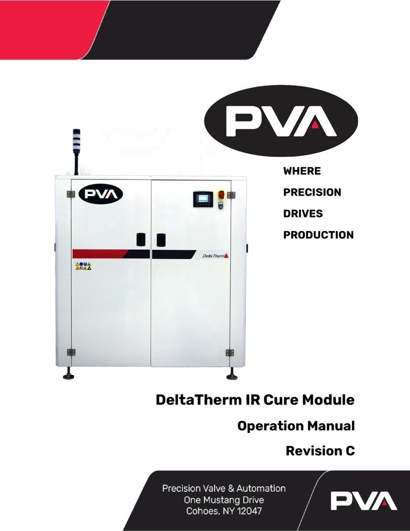 PVA DeltaTherm IR Cure Module Operation manual