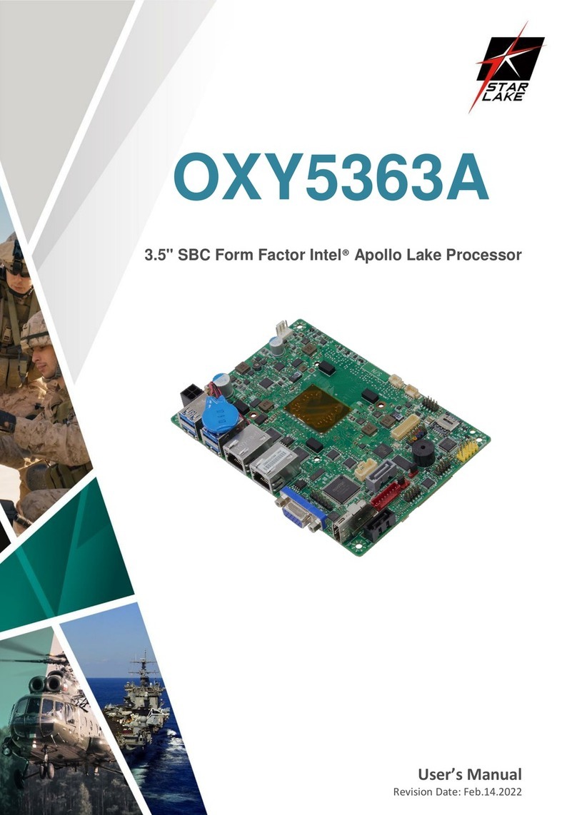 Star Lake OXY5363A user manual