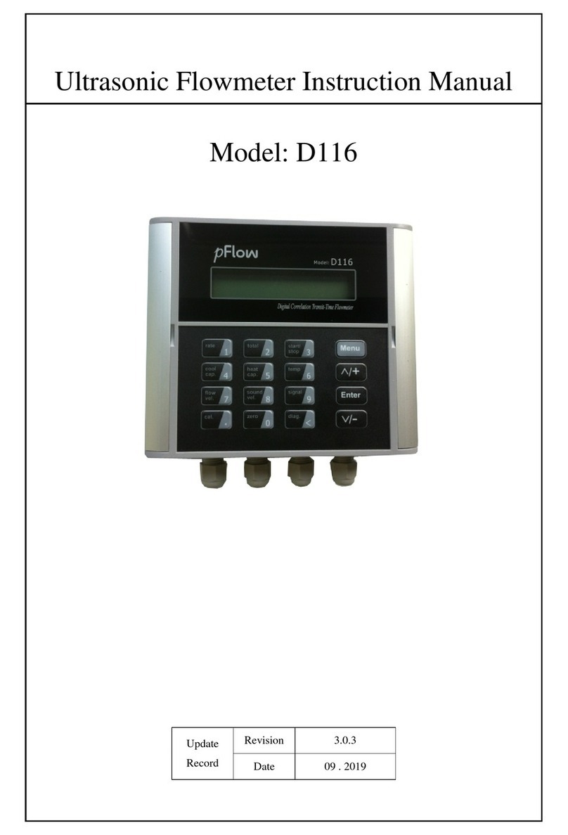 PFlow Industries D116 instruction manual PFlow Industries D116 instruction manual