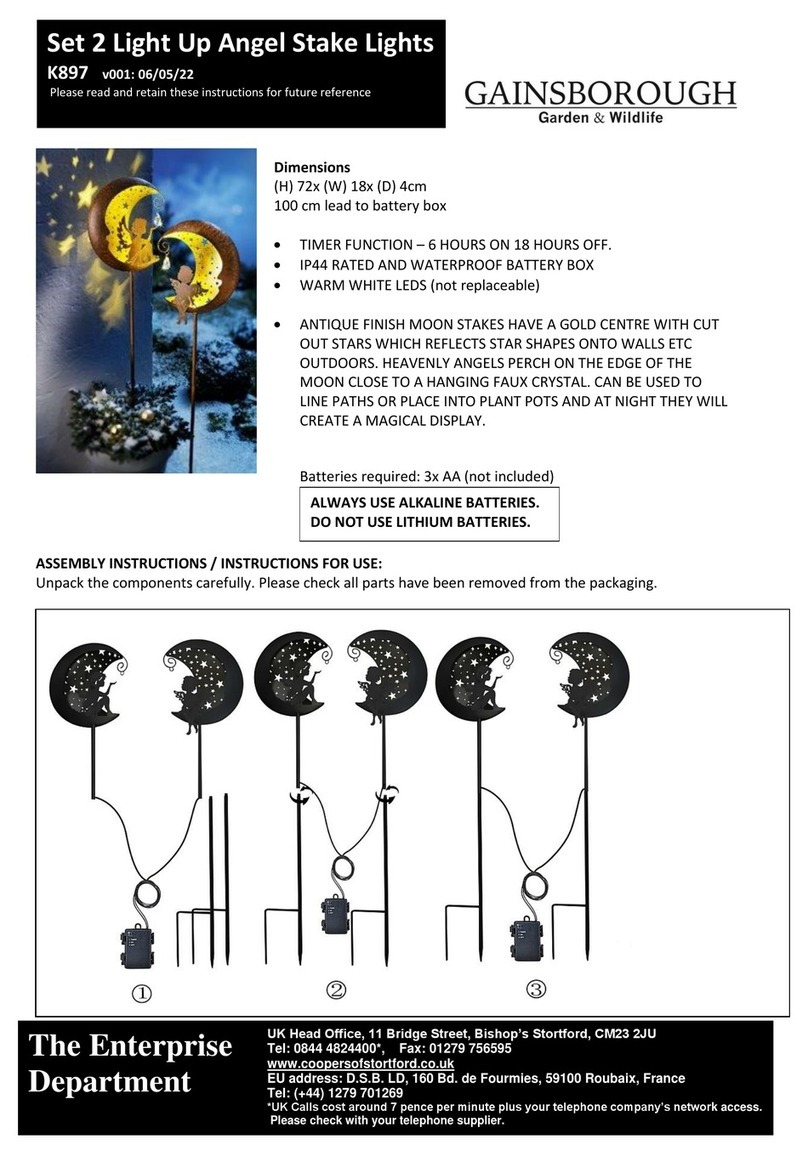 Gainsborough K897 Instructions for use