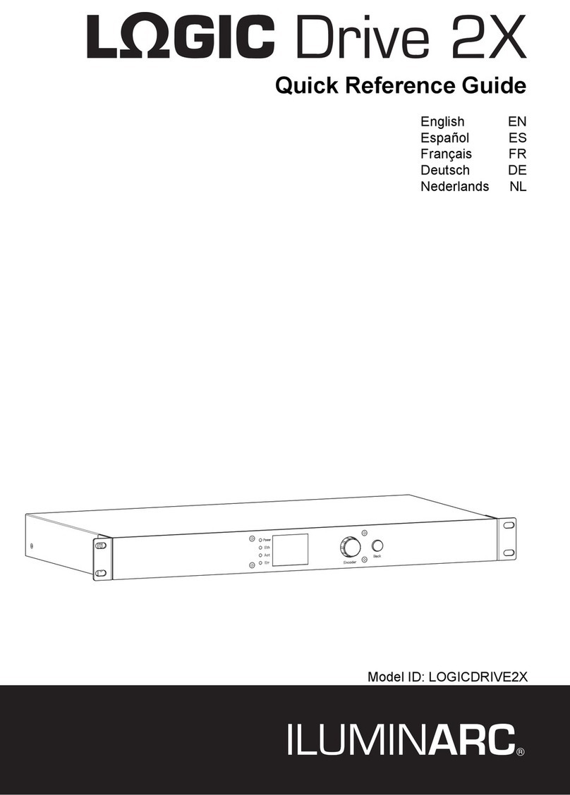 Iluminarc LOGIC DRIVE 2X User manual