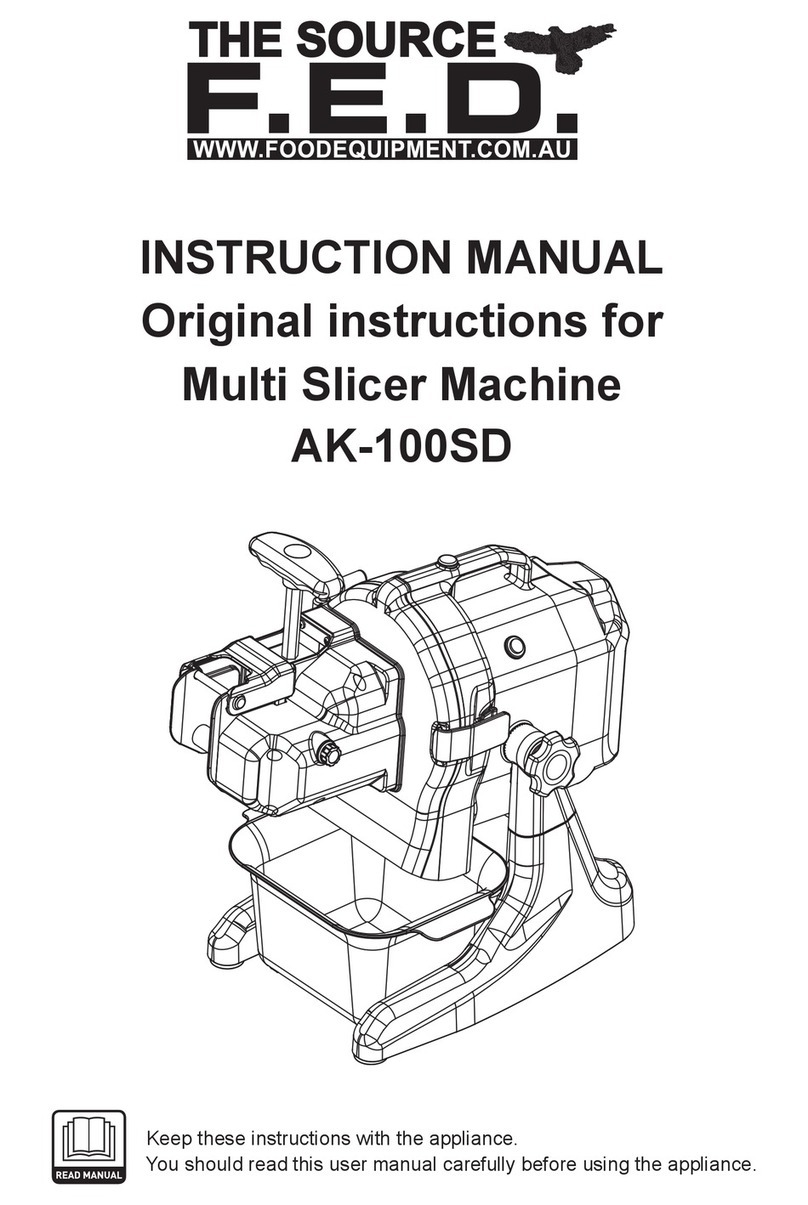 The Source AK-100SD instruction manual