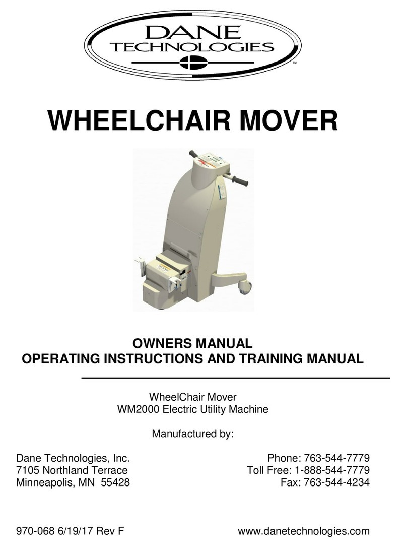 Dane Technologies WM2000 owner's manual