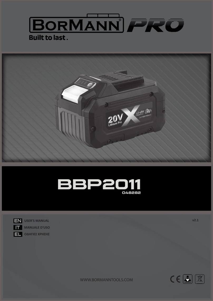 BorMann PRO BBP2011 user manual