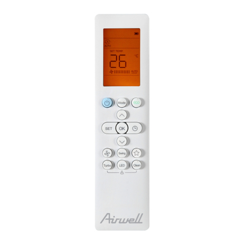 Airwell RC19 User manual Airwell RC19 User manual