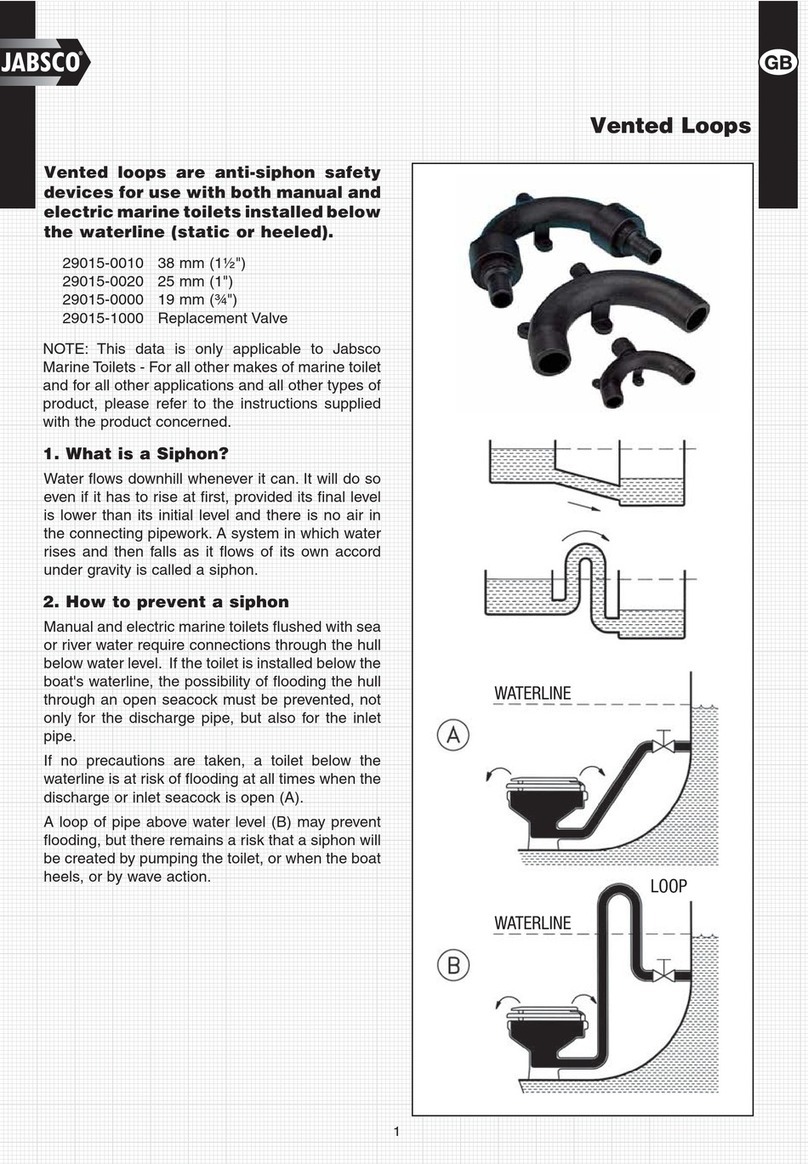 Xylem JABSCO 29015-0010 manual Xylem JABSCO 29015-0010 manual
