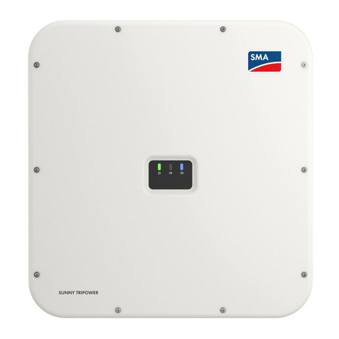SMA SUNNY TRIPOWER X 12 User manual SMA SUNNY TRIPOWER X 12 User manual