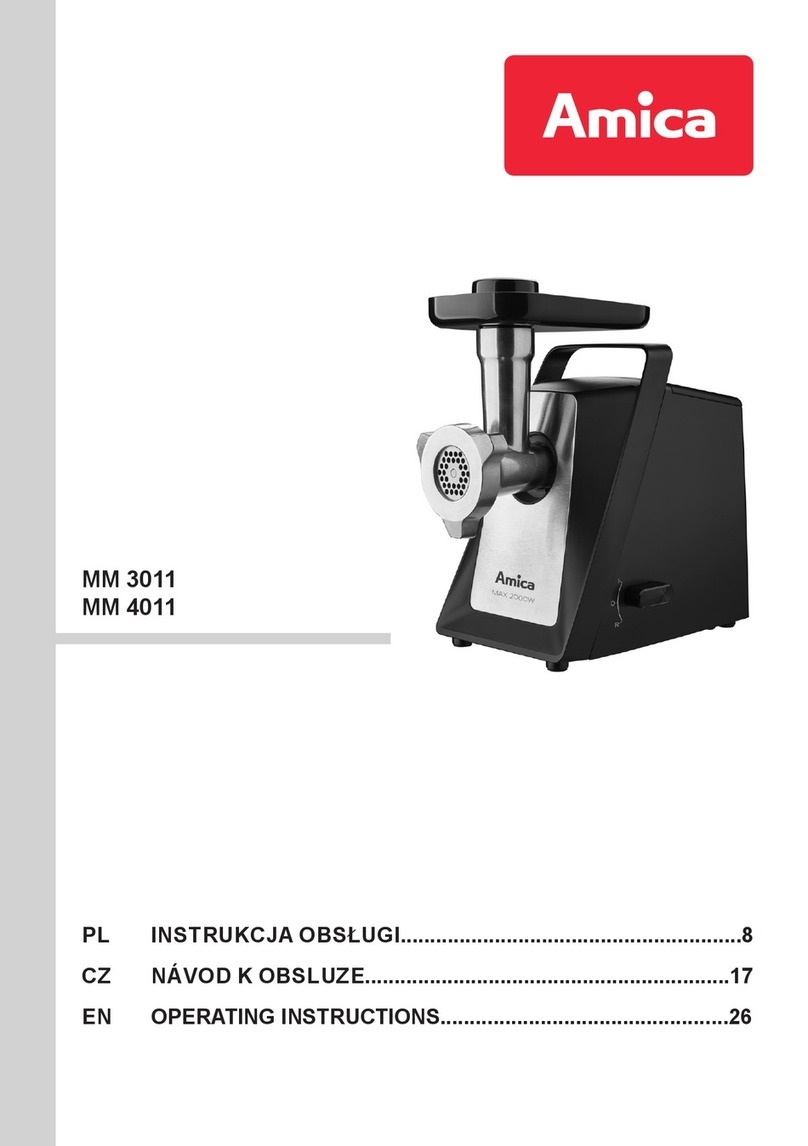 Amica MM 3011 User manual Amica MM 3011 User manual