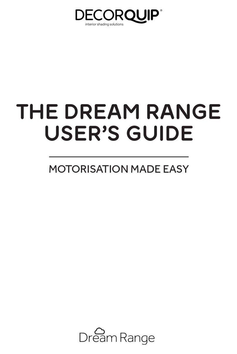 DecorQuip Dream Range user guide
