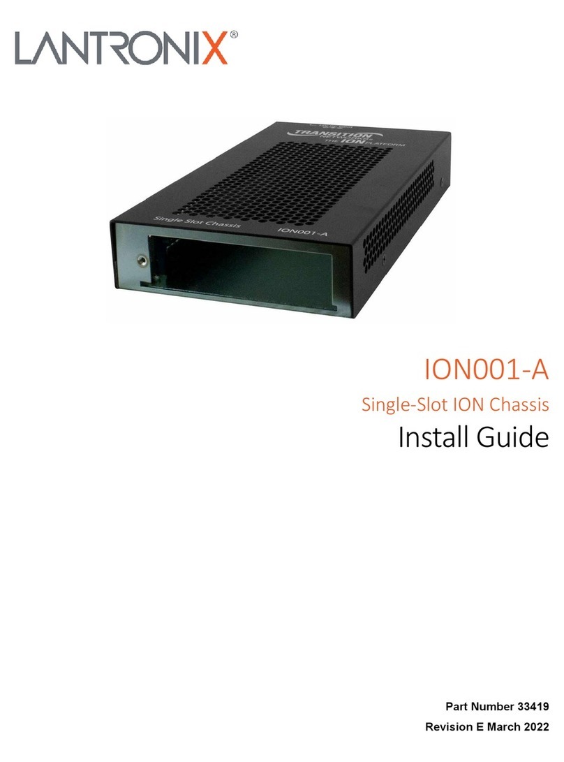 Lantronix ION001-A install guide
