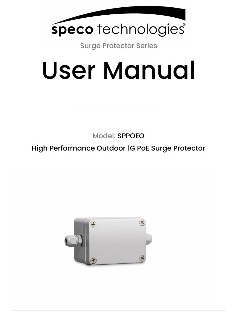 Speco SPPOEO user manual