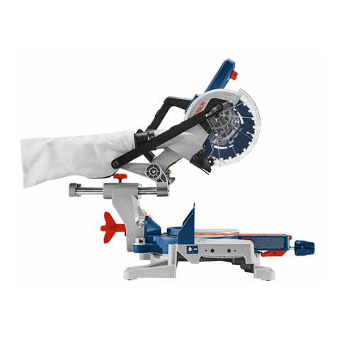 Bosch GCM18V-07S Assembly instructions