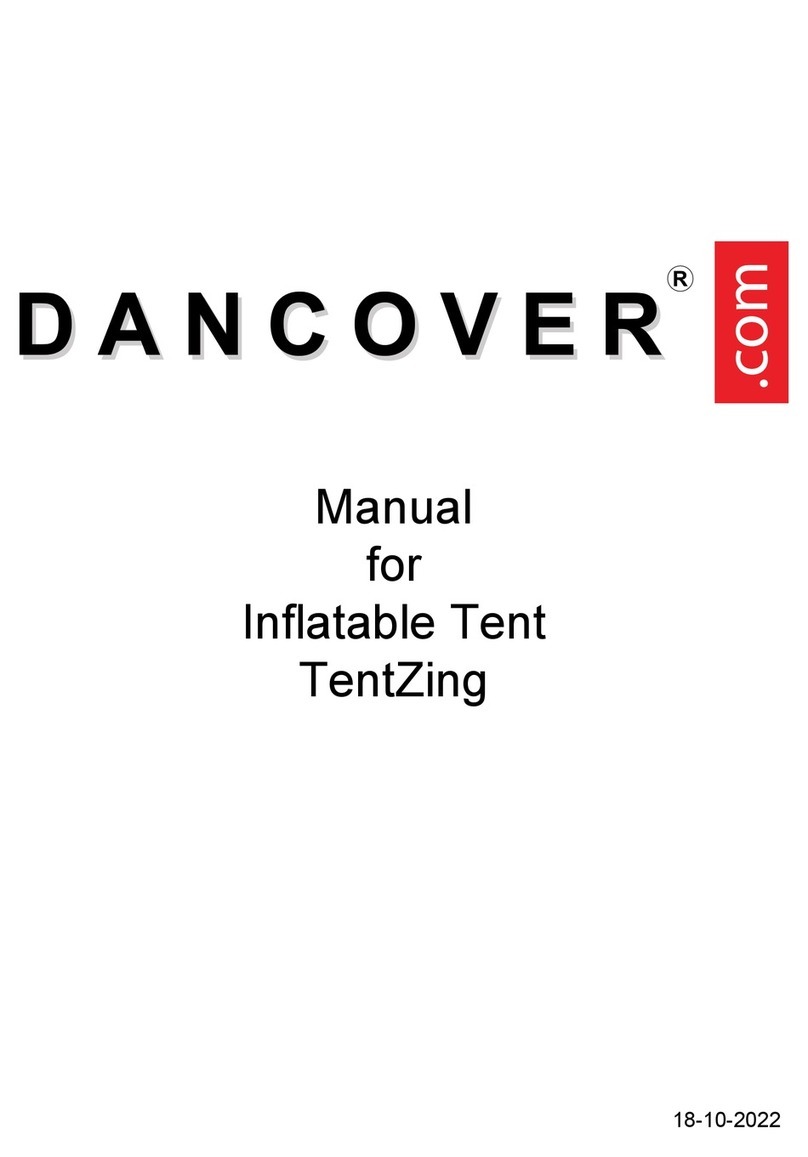 Dancover TentZing CT168300 manual