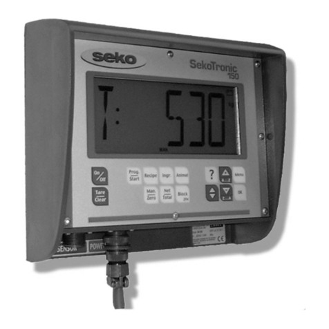 Seko SekoTronic 150 Quick start guide