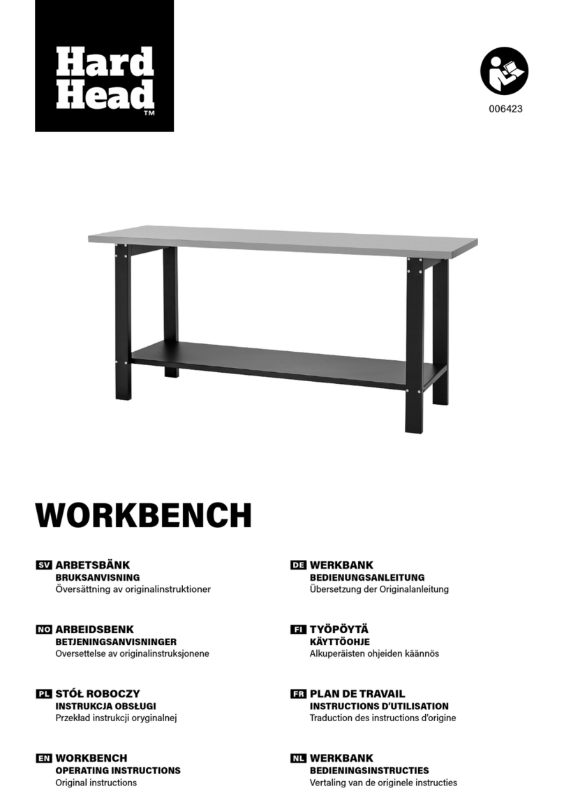 Hard Head 006423 User manual Hard Head 006423 User manual