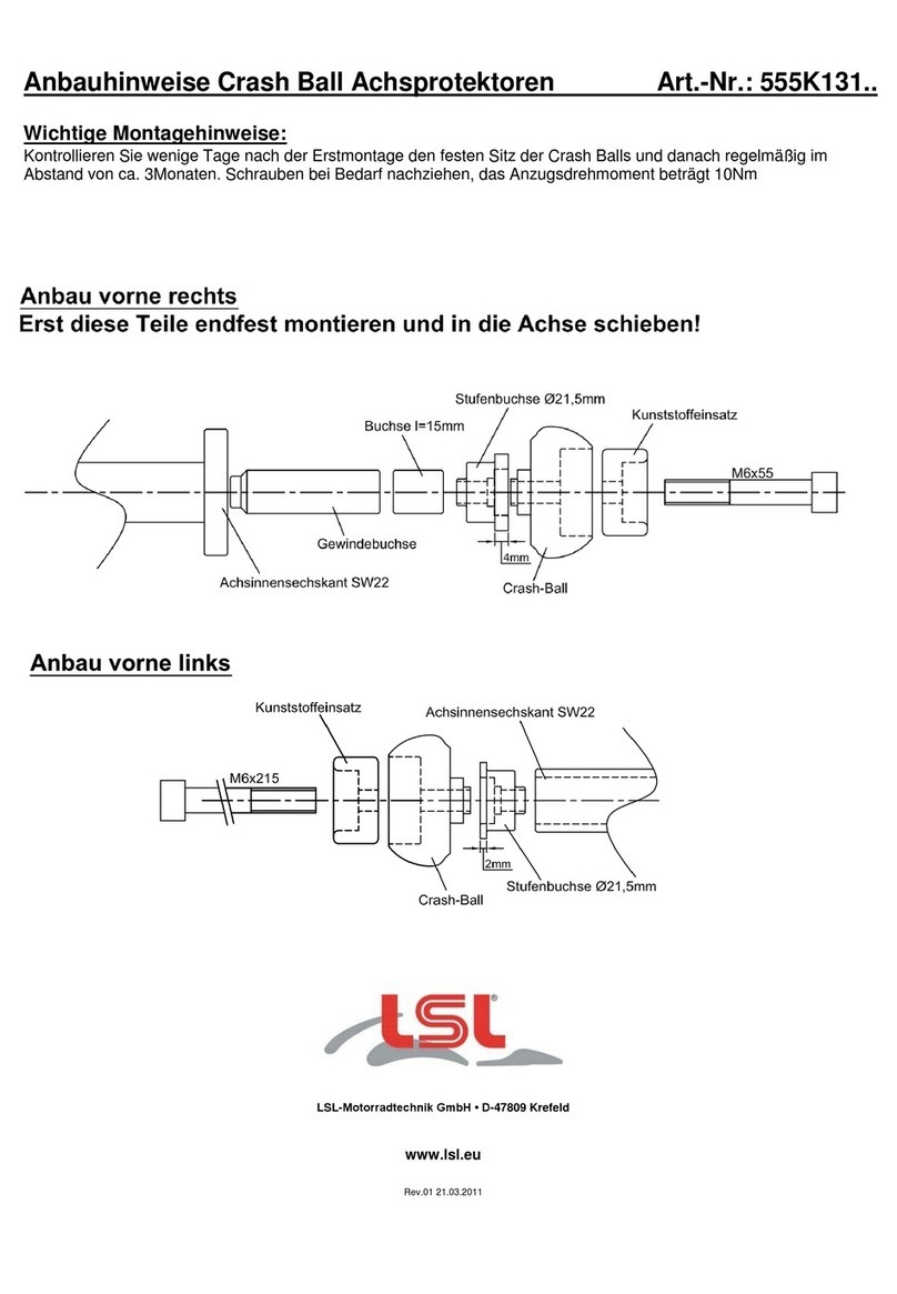 LSL 555K131 Series Install guide LSL 555K131 Series Install guide