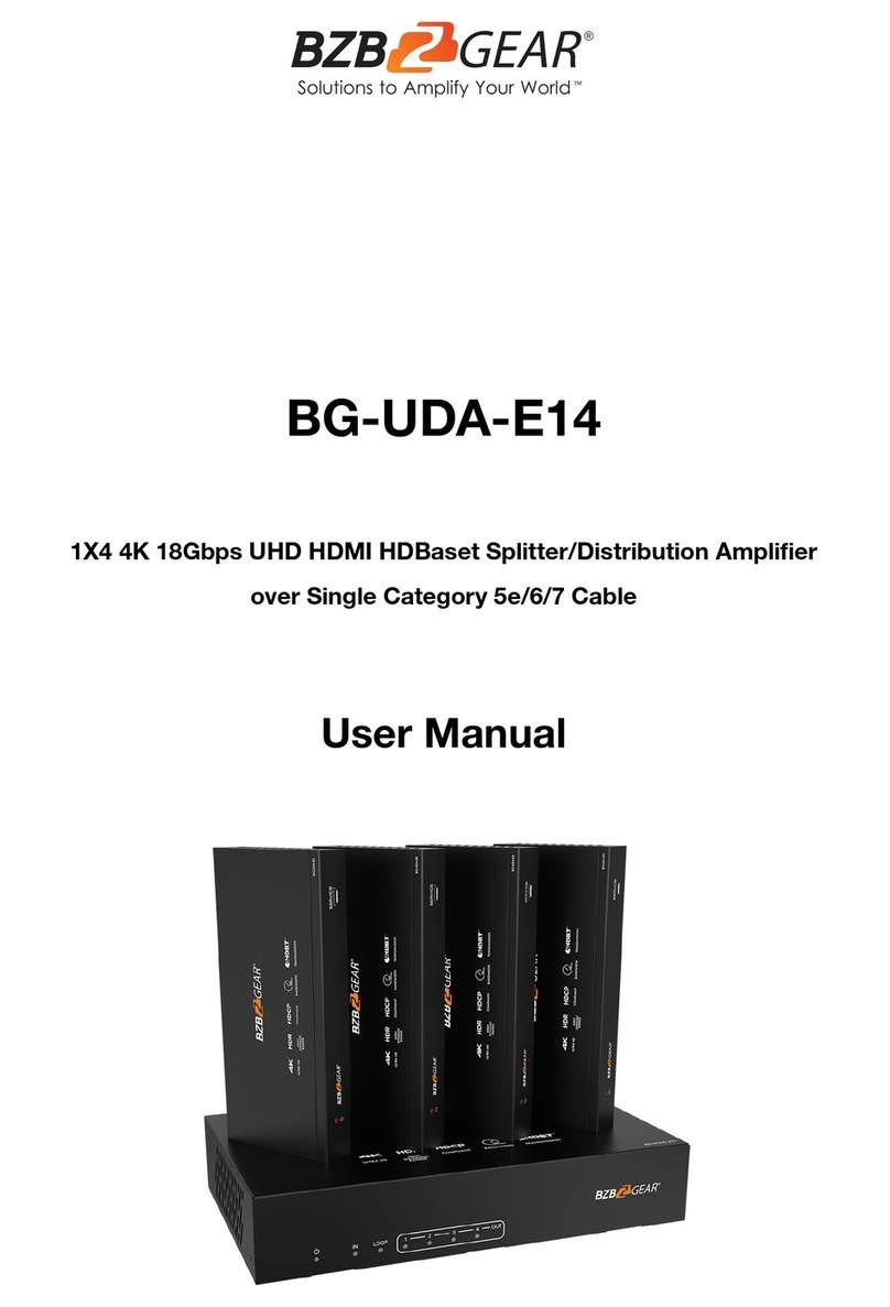 BZB Gear BG-UDA-E14 user manual