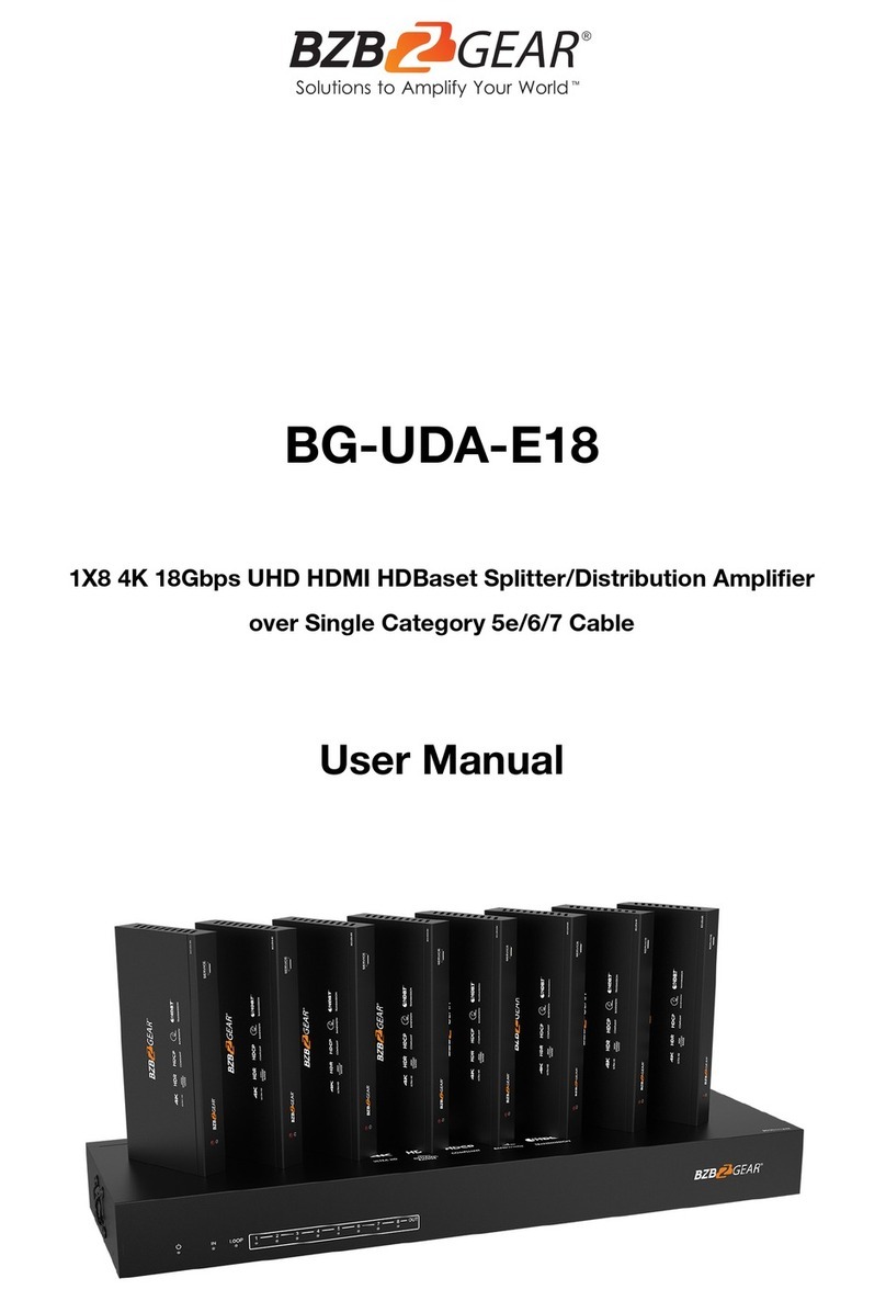 BZB Gear BG-UDA-E18 user manual