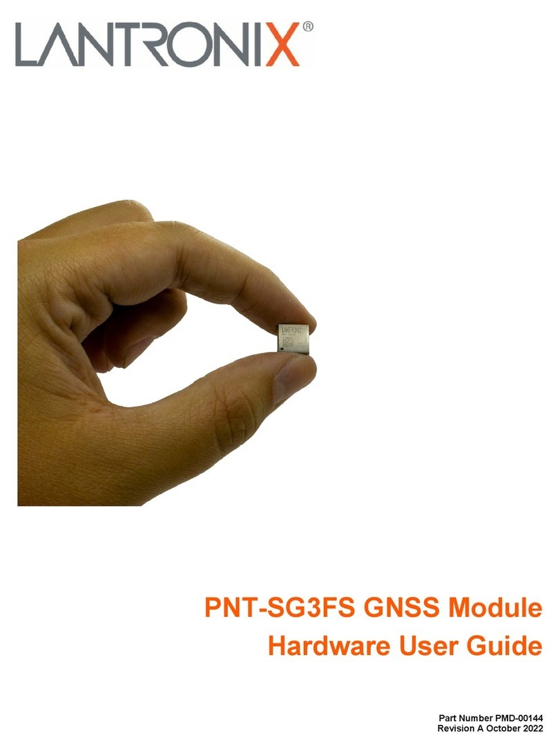 Lantronix PNT-SG3FS Installation manual