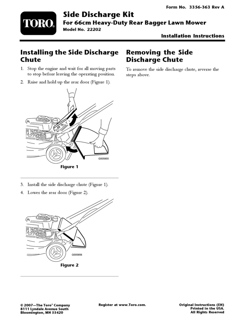 Toro 22202 installation instructions